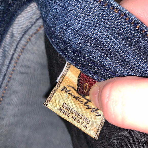 Embroidered Plastic by Gly Bootcut Made in USA 32” - Picture 6 of 8